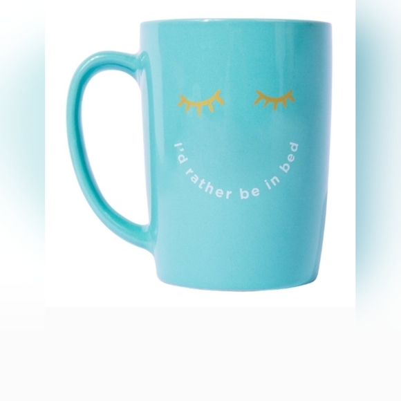 Ayesha Curry Green Teal Mug For Coffee Or Tea with Gold Accents - Picture 6 of 8